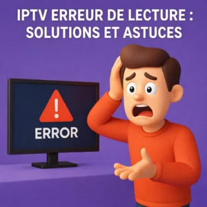 Erreur de lecture IPTV