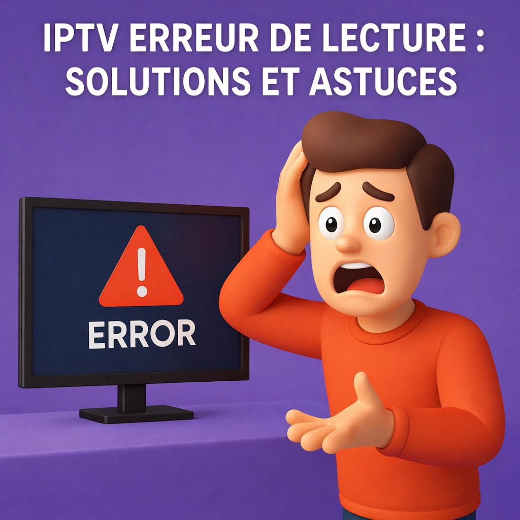 Erreur de lecture IPTV